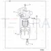 JCB Part No.# 32/925371, ELEMENT - JCB Spare Parts