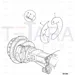 JCB Part No.# 1316/3818D, BOLT M20x80 - JCB Spare Parts