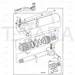 JCB Part No.# 590/36000, WA.ROD CROWD UNBORED - JCB Spare Parts