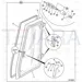 JCB Part No.# 331/38532, (W) SIDE WINDOW HANDLE - JCB Spare Parts