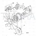JCB Part No.# 02/910545, PULLEY FAN DRIVE - JCB Spare Parts