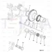 JCB Part No.# 02/630216, SHIM OVERSIZE - 0.15MM - JCB Spare Parts