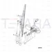 JCB Part No.# 714/04700, WIPER ARM 500MMpantograph (Rem) - JCB Spare Parts