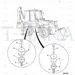 JCB Part No.# 331/18442, RESILIENT MOUNT lower - JCB Spare Parts