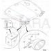 JCB Part No.# 700/50150, WORKLIGHT OVAL RH 24V TWI - JCB Spare Parts