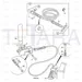 JCB Part No.# 910/47800, Cable parking brake - JCB Spare Parts