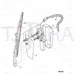 JCB Part No.# 714/07700, WIPER BLADE 600mm - JCB Spare Parts