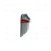 SET OF 10 BALLPOINT HEXAGONAL KEY WRENCHES 1,5 MM -10 MM LONG PATTERN EGA - EGA Master