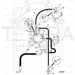 JCB Part No.# 613/36012, JCB-HOSE 1/2BSPX930 - JCB Spare Parts