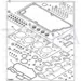 JCB Part No.# 320/09217, TOP GASKET KIT TC/TCA - JCB Spare Parts