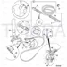 JCB Part No.# 910/60253, Cable parkbrake - JCB Spare Parts