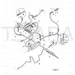 JCB Part No.# 612/35200, HOSE -06 BSP HP 630 mm B - JCB Spare Parts