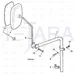 JCB Part No.# 265/02204, MIRROR - JCB Spare Parts