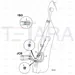 JCB Part No.# 629/30030, HOSE 1/2BSP 1625mm - JCB Spare Parts