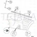 JCB Part No.# 331/52590, BALL STUD 10mm M8x20 - JCB Spare Parts