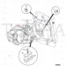 JCB Part No.# 650/10255, HOSE 5/8in BSP x 1080mm - JCB Spare Parts