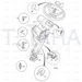 JCB Part No.# 331/27410, STEERING WHEEL BLACK - JCB Spare Parts
