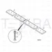 JCB Part No.# 510/82001, INNER TOE PLT(BOLT ON) - JCB Spare Parts