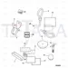 JCB Part No.# 332/W1815,  RELAY24V 30A HI POWER - JCB Spare Parts