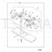 JCB Part No.# JSA0037, JCB-BOLT TRACK PLATE - JCB Spare Parts