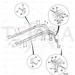 JCB Part No.# JLV1694, LOW FLOW FEED PIPE - JCB Spare Parts