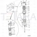 JCB Part No.# 813/00443, V-SEAL CENTRE PIVOT - JCB Spare Parts