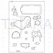 JCB Part No.# 02/202524, KIT, GASKET BOTTOM - JCB Spare Parts