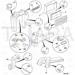 JCB Part No.# 826/11485, FIR TREE BUTTON 25 DIA HEAD - JCB Spare Parts