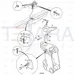 JCB Part No.# 910/48400, (Pre-P)-BOOMLOCK CABLE C/M - JCB Spare Parts