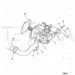 JCB Part No.# 813/10206, Gasket pump face variflow pump - JCB Spare Parts
