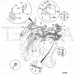 JCB Part No.# 612/80099, HOSE 3/8BSP 530mm - JCB Spare Parts
