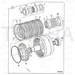 JCB Part No.# 917/52900, NEEDLE ROLLER BRG K40X47X - JCB - JCB Spare Parts