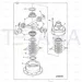 JCB Part No.# 450/20403, Plate counter - JCB Spare Parts