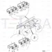 JCB Part No.# 701/58930, ACTUATOR AUTO MANUAL WHIT - JCB Spare Parts