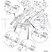 JCB Part No.# 811/90676, P/PIN 44.49/44.37*169 COATED(00047) - JCB Spare Parts