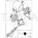 JCB Part No.# 450/10403, DIFF SIDE NUT - JCB Spare Parts