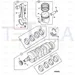 JCB Part No.# 02/630727, NUT - JCB Spare Parts