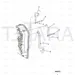 JCB Part No.# 828/10174, ORING - JCB Spare Parts