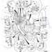 JCB Part No.# 612/34900, HOSE 3/8BSP 1185mm (P392) - JCB Spare Parts