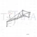 JCB Part No.# 545/41600, Jib 4 metre extension assembly - JCB Spare Parts