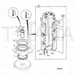 JCB Part No.# 828/10371, Kit seal - JCB Spare Parts