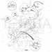 JCB Part No.# 721/00311, HARNESS LIGHT EXTE - JCB Spare Parts