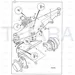 JCB Part No.# 458/20688, AXLE CENTRE CASE BEAM P54 - JCB Spare Parts