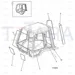 JCB Part No.# 827/50140, WINDSHIELD - JCB Spare Parts