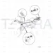 JCB Part No.# 159/29705, PIPE.REMOTE GREASING - JCB Spare Parts