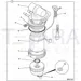 JCB Part No.# 32/926043, Washer wif seal - JCB Spare Parts