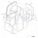 JCB Part No.# 827/80471, LOWER REMOVABLE SCREEN 803X~803 - JCB Spare Parts