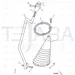 JCB Part No.# 331/25684, GAITER GEARLEVER - JCB Spare Parts
