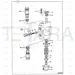 JCB Part No.# 25/924133, BOLT - JCB Spare Parts