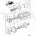 JCB Part No.# 907/05900, BEARING COMPLETE - JCB Spare Parts